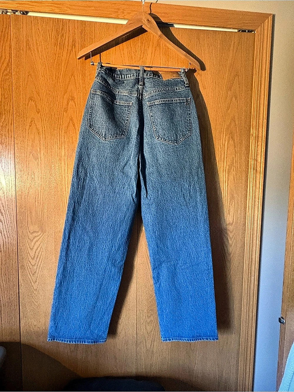 Madewell The Perfect Vintage Wide-Leg Jean: Patch-Pocket Edition Size 27 - Picture 2 of 6